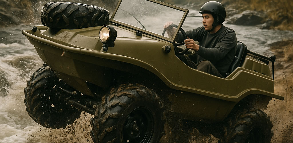 Revolution Off Road Adventures Amphibious Vehicle