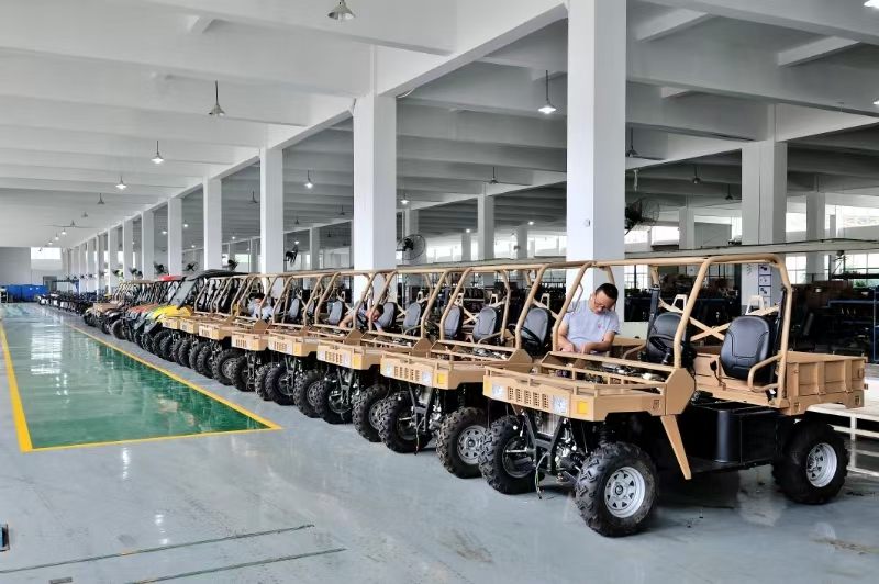 WANYU UTV final assembly line in Yongkang