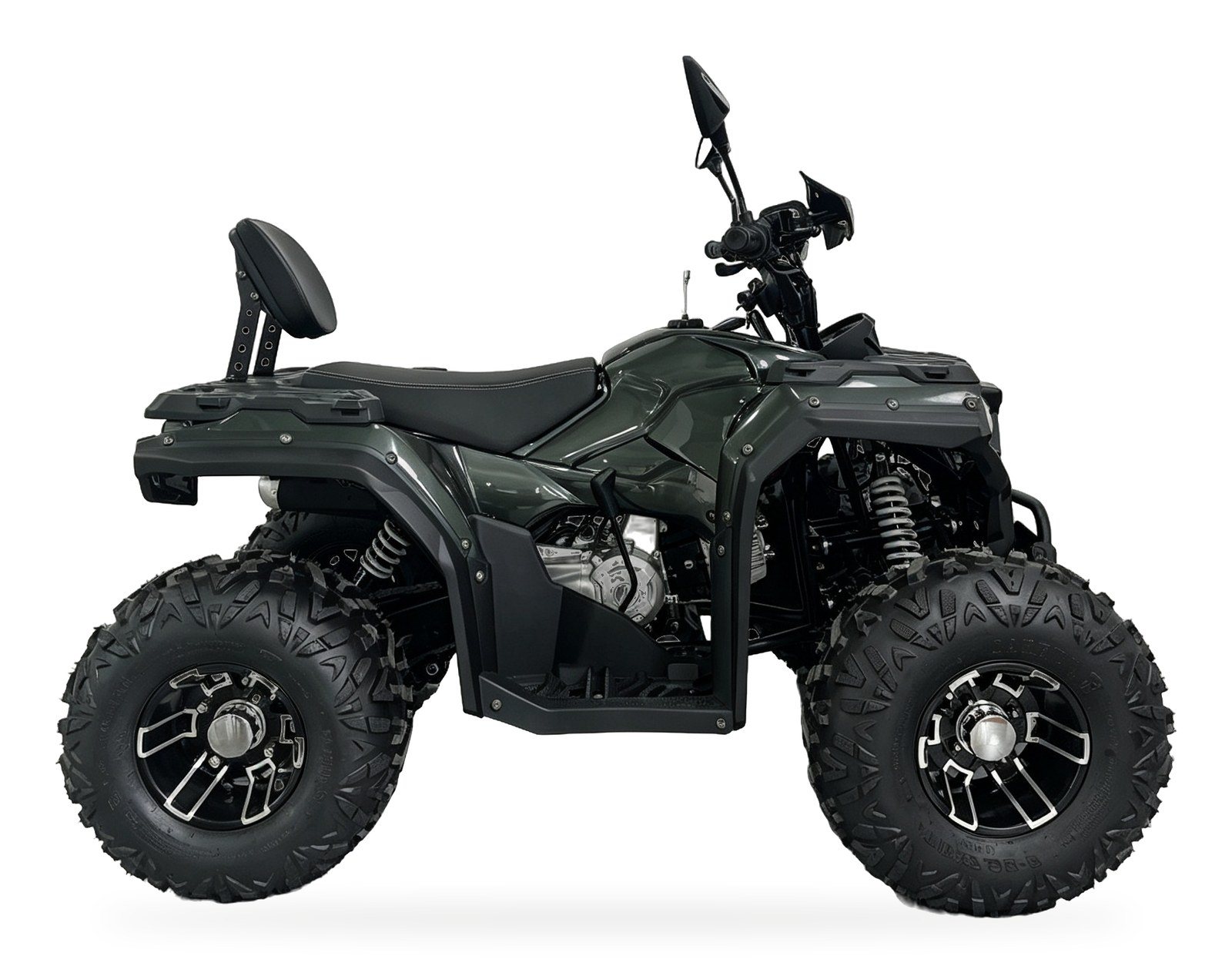 WANYU Varko 125U, ATV de gasolina de 125 cc — Vista lateral