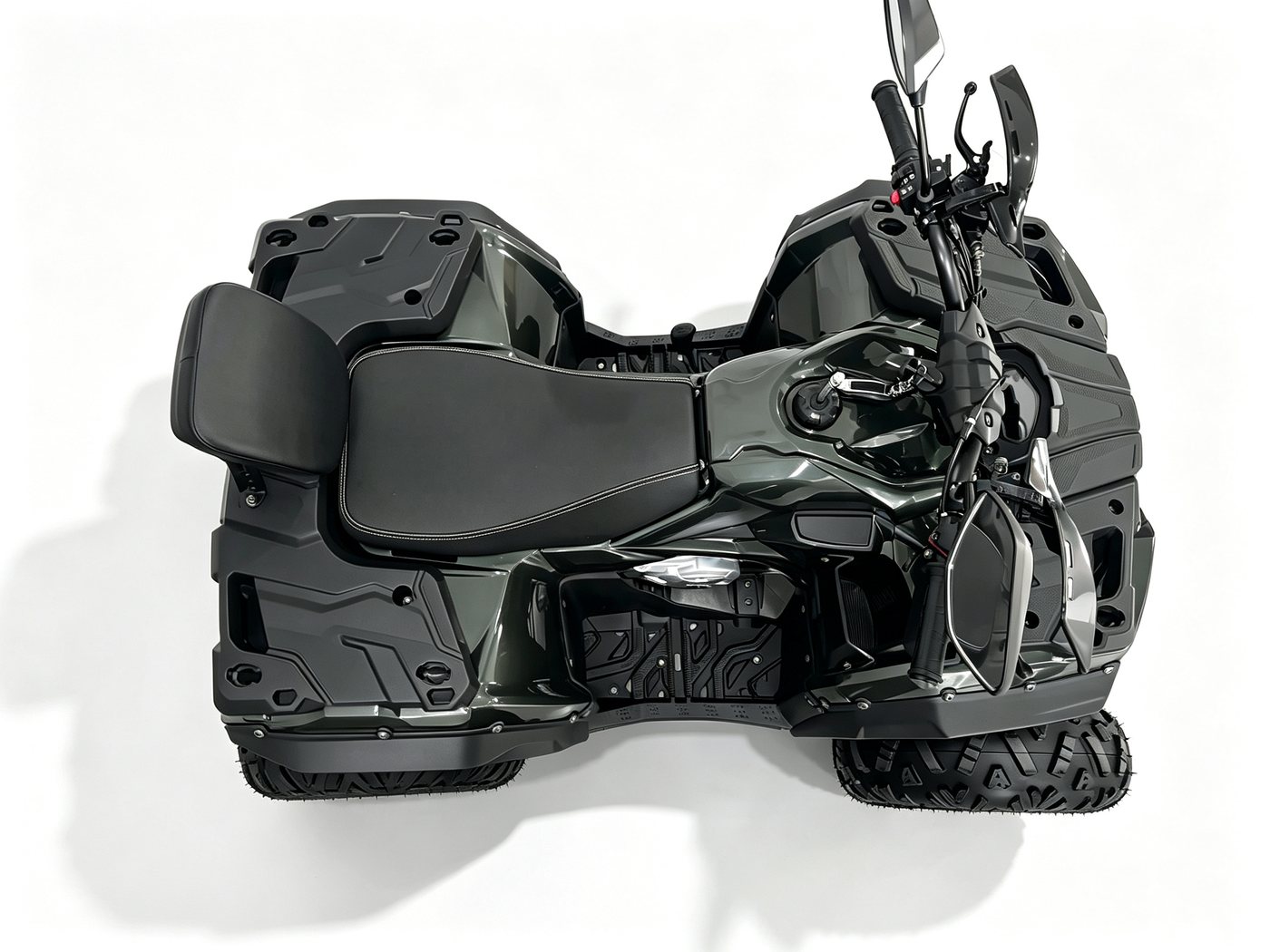 WANYU Varko 125U, ATV de gasolina de 125 cc — Vista desde arriba