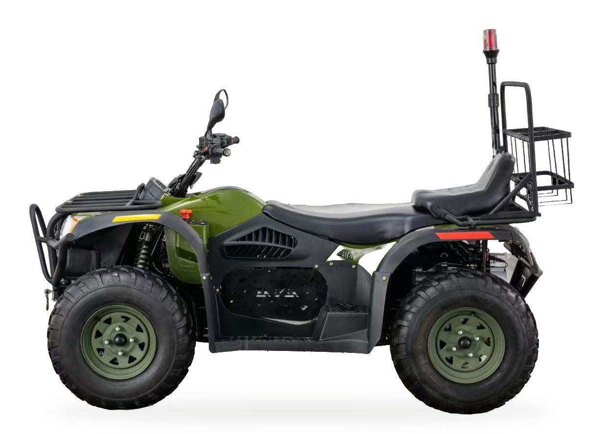 WANYU Varko E15 4×4 electric ATV — Side view